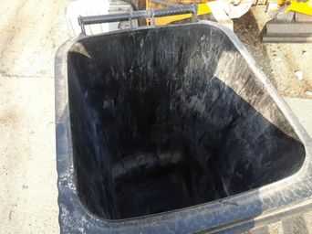 Unloaded bin